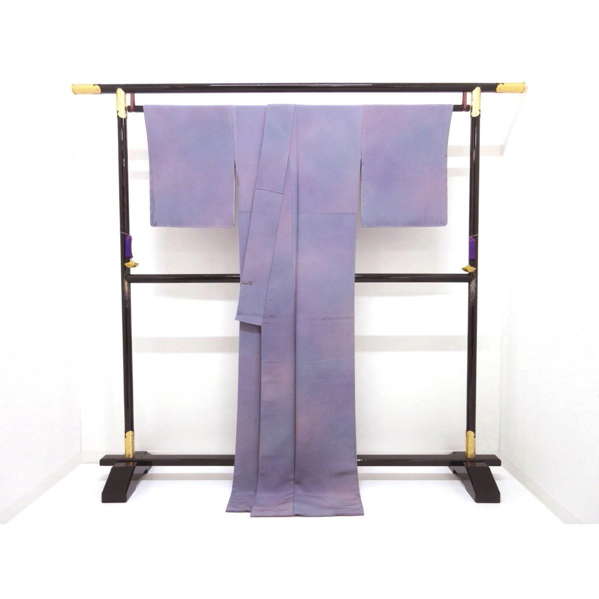 【未使用品】小紋　身幅Ｌ寸【斉藤三才】