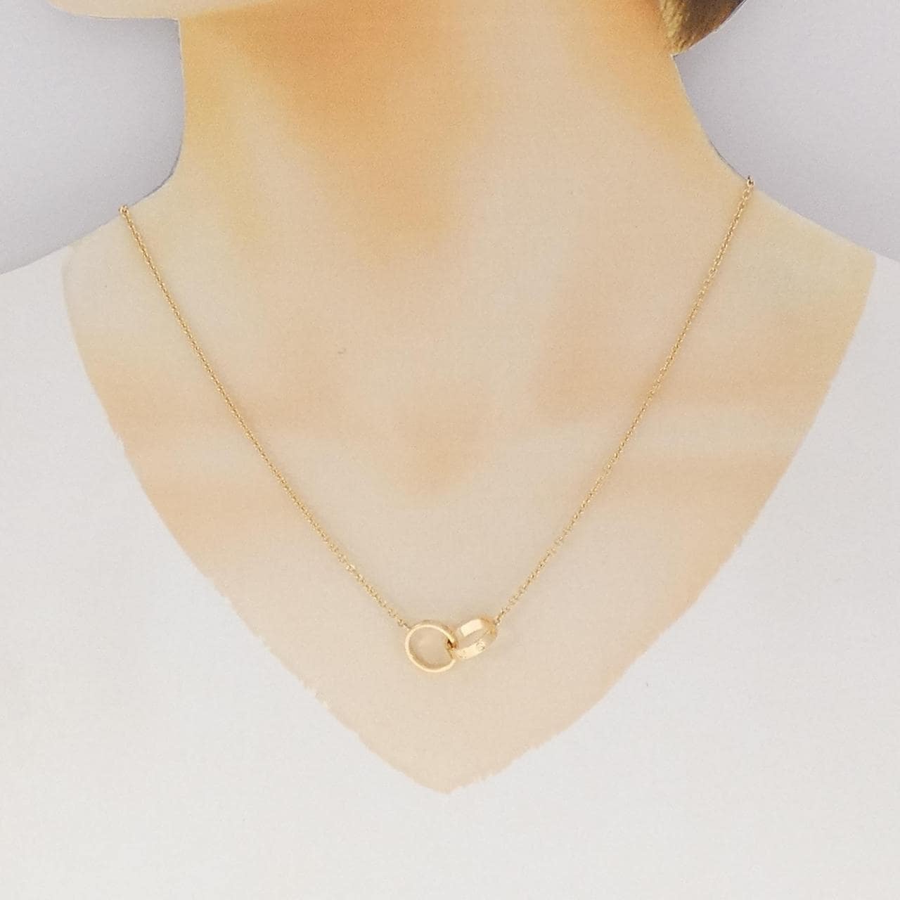 カルティエ ベビーラブ ネックレス