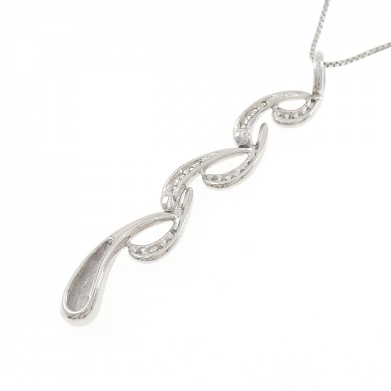 PT900/PT850 ダイヤモンド ネックレス 0.20CT