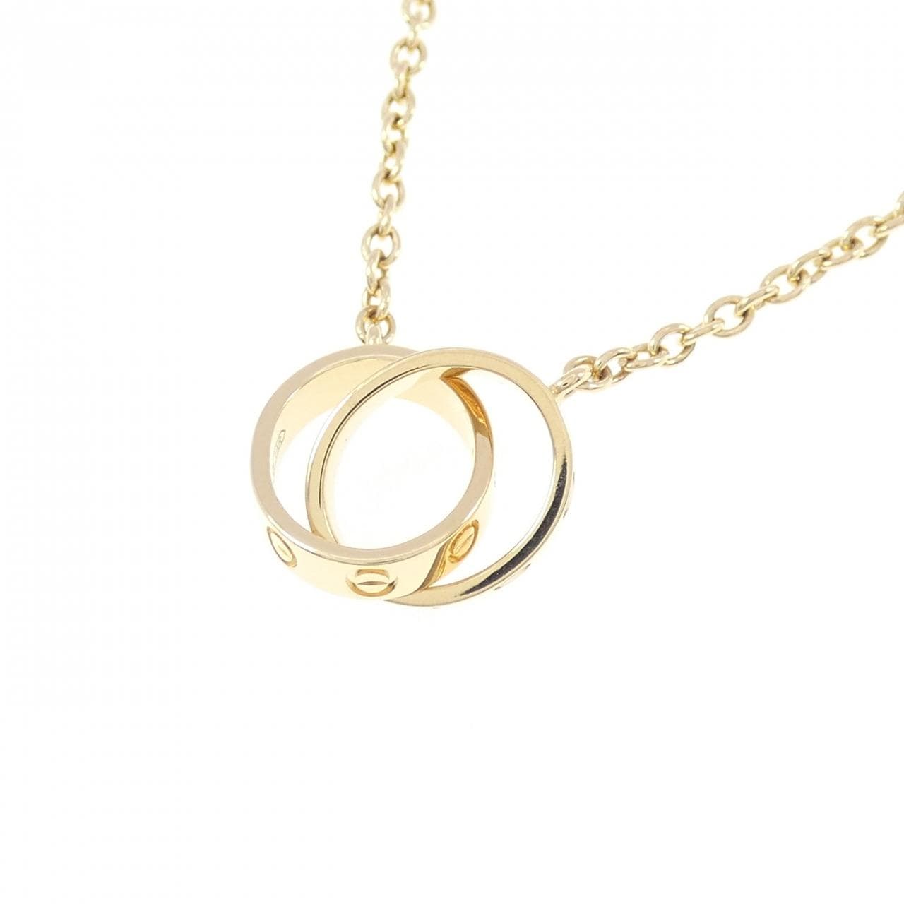 カルティエ ベビーラブ ネックレス