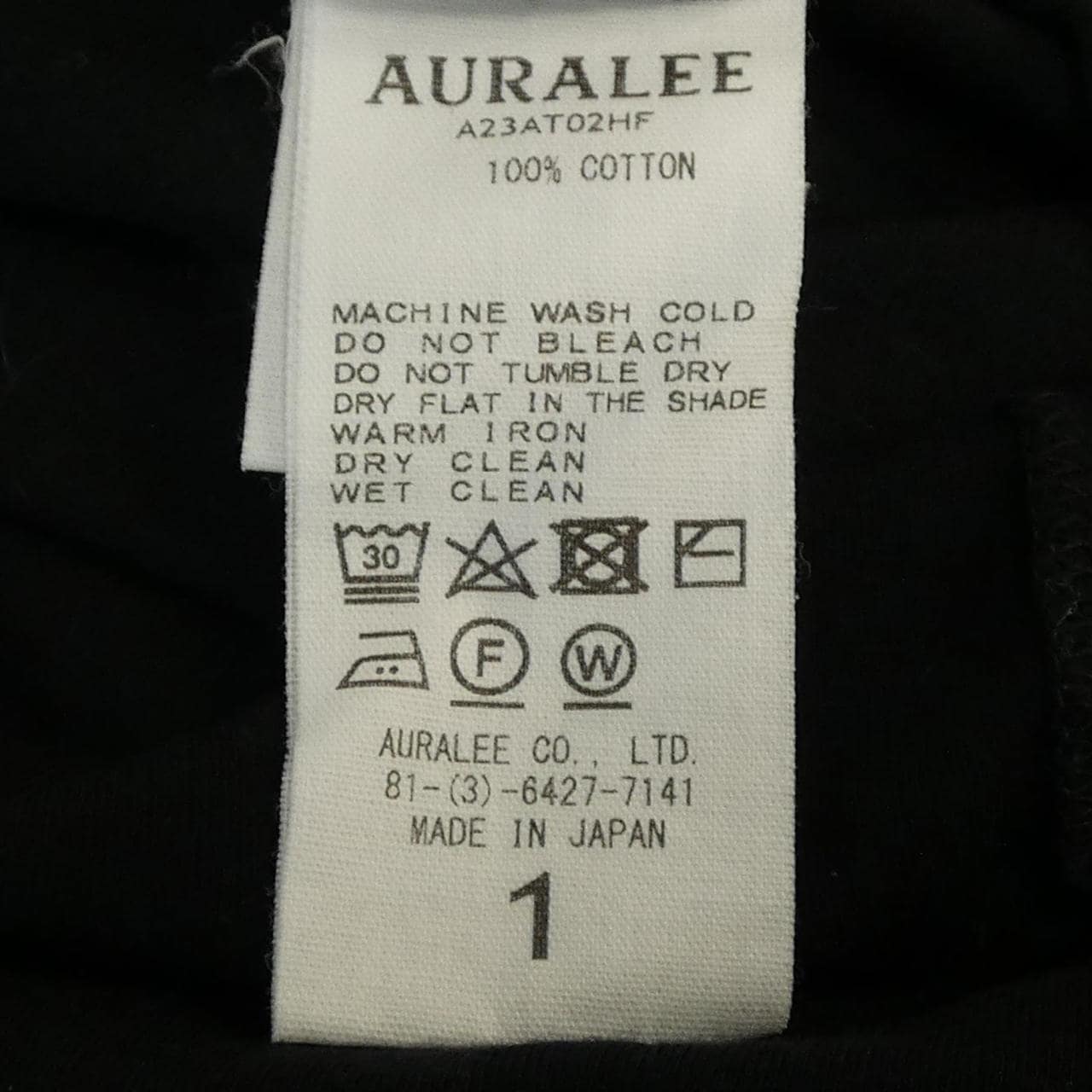 オーラリー AURALEE Tシャツ
