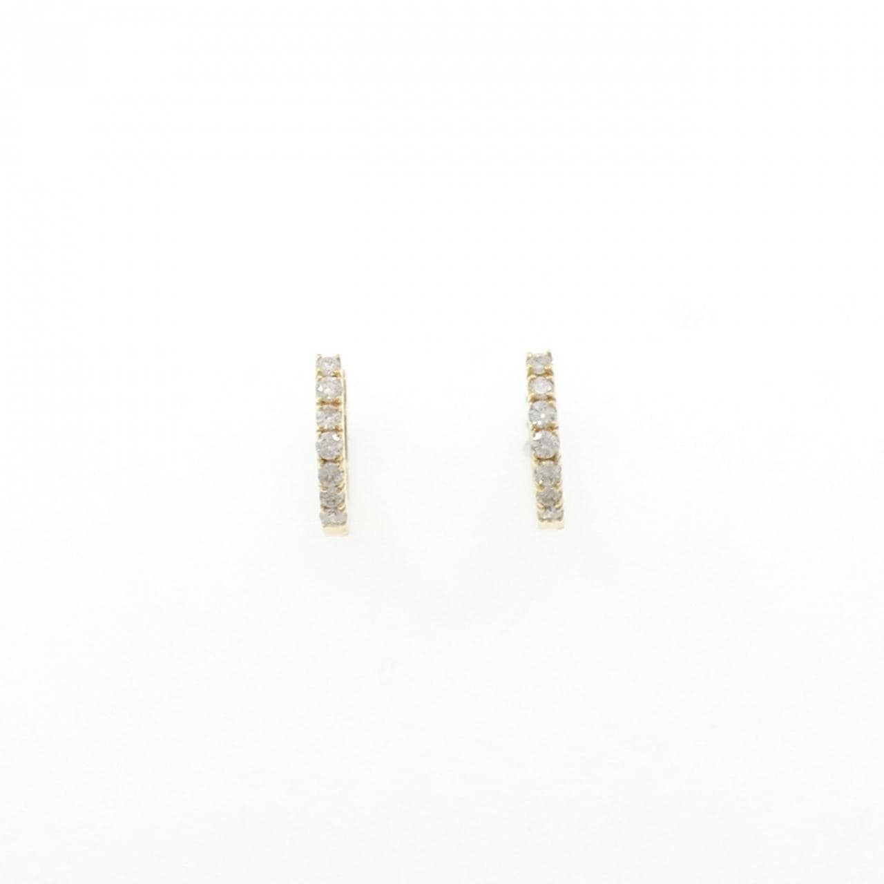 K18YG ダイヤモンド ピアス 0.50CT