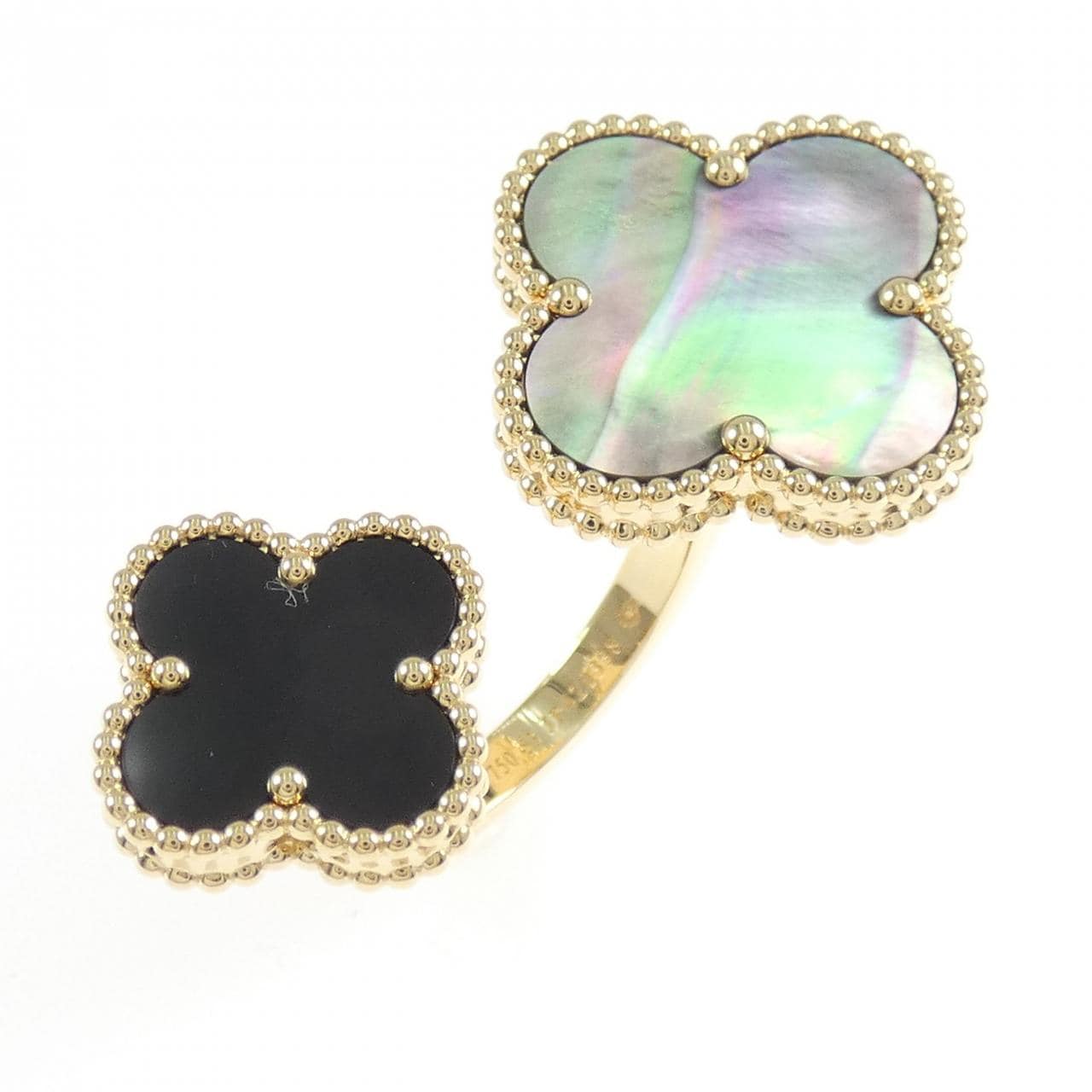 ヴァンクリーフ&アーペル マジックアルハンブラ アン トレ レ ドア リング