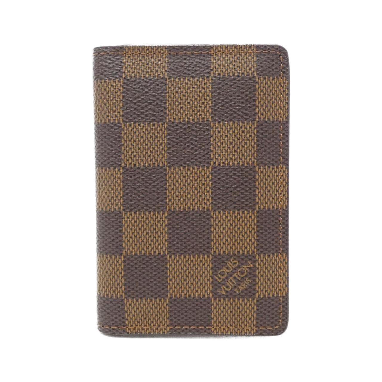 LOUIS VUITTON Damier Organizer de Poche N61721 Card Case