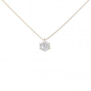 【リメイク】K18YG ダイヤモンド ネックレス 1.065CT H SI2 Good