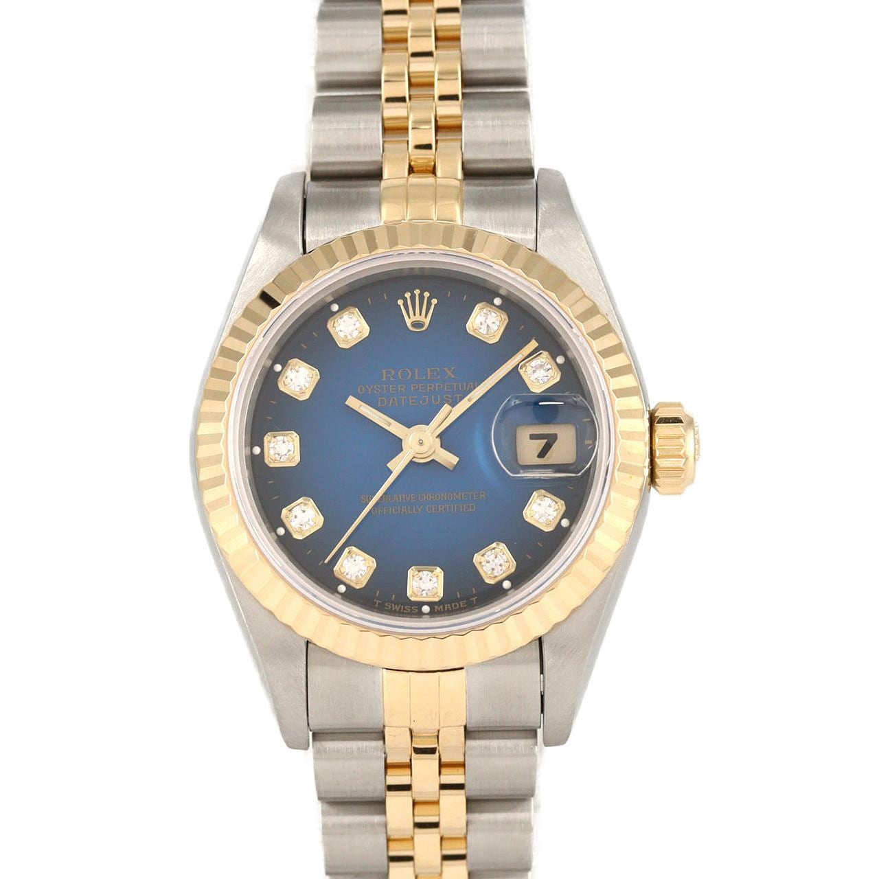 ロレックス デイトジャスト 69173G SSxYG 自動巻 W番