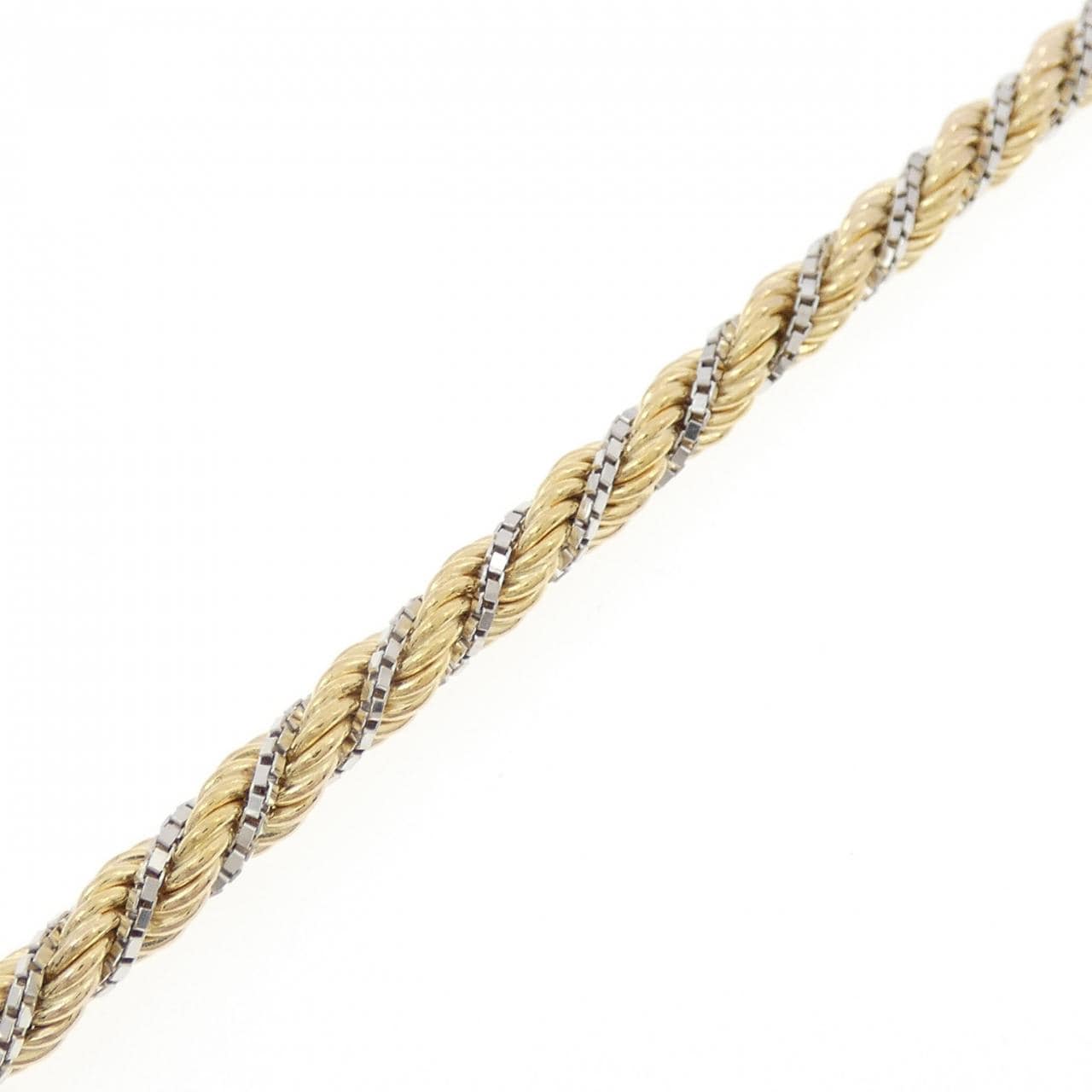 ウノアエレ 585YG/585WG ブレスレット