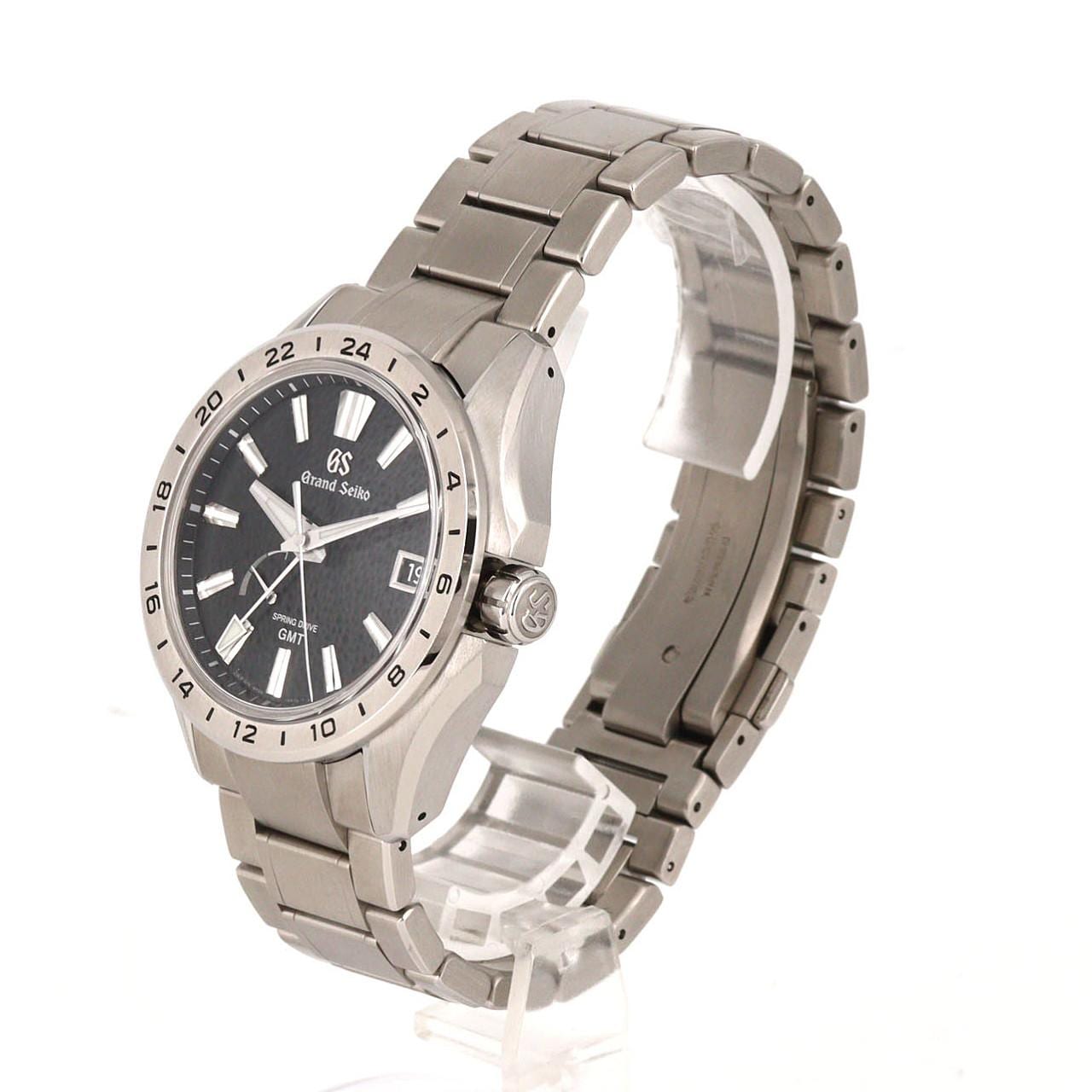 セイコー グランドセイコー･エボリューション9コレクション GMT TI 9R66-0BJ0/SBGE283 TI 自動巻
