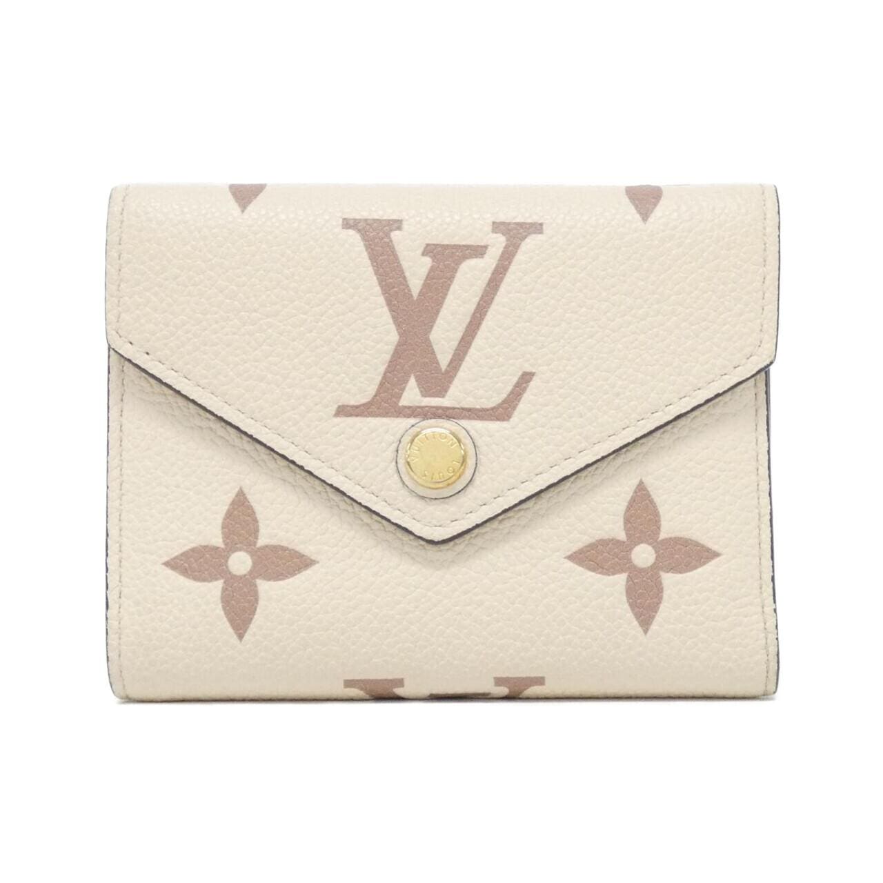 ルイヴィトン バイカラー モノグラム アンプラント ポルトフォイユ ヴィクトリーヌ M80086 財布