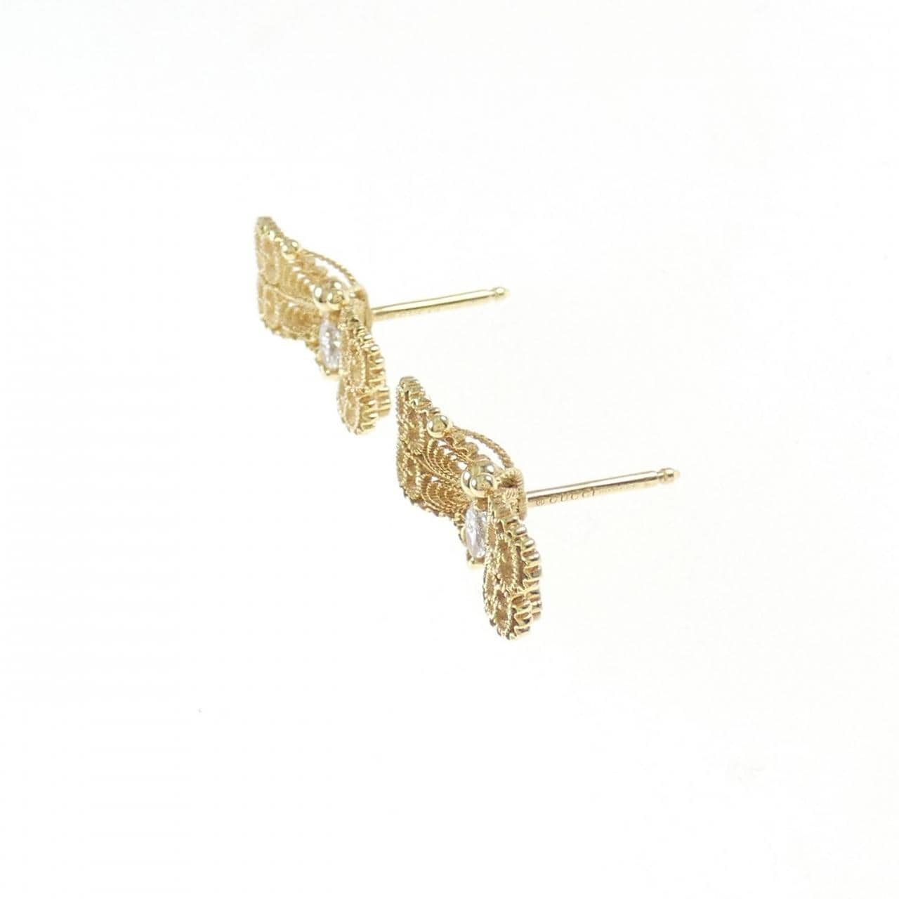 Gucci Le Marché des Merveilles Butterfly Earrings - YBD60680500100U