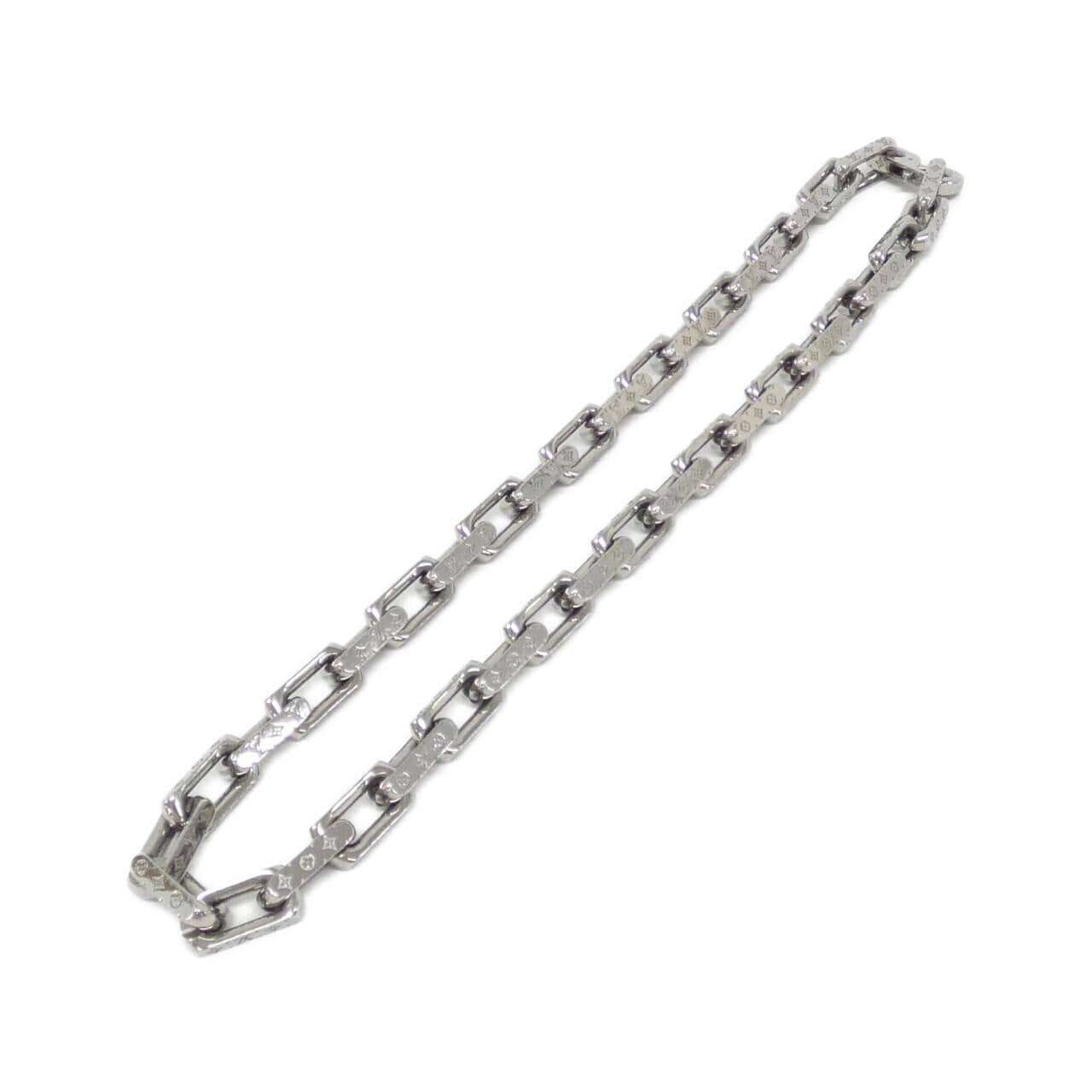 LOUIS VUITTON Collier Chain Monogram M00307 Necklace