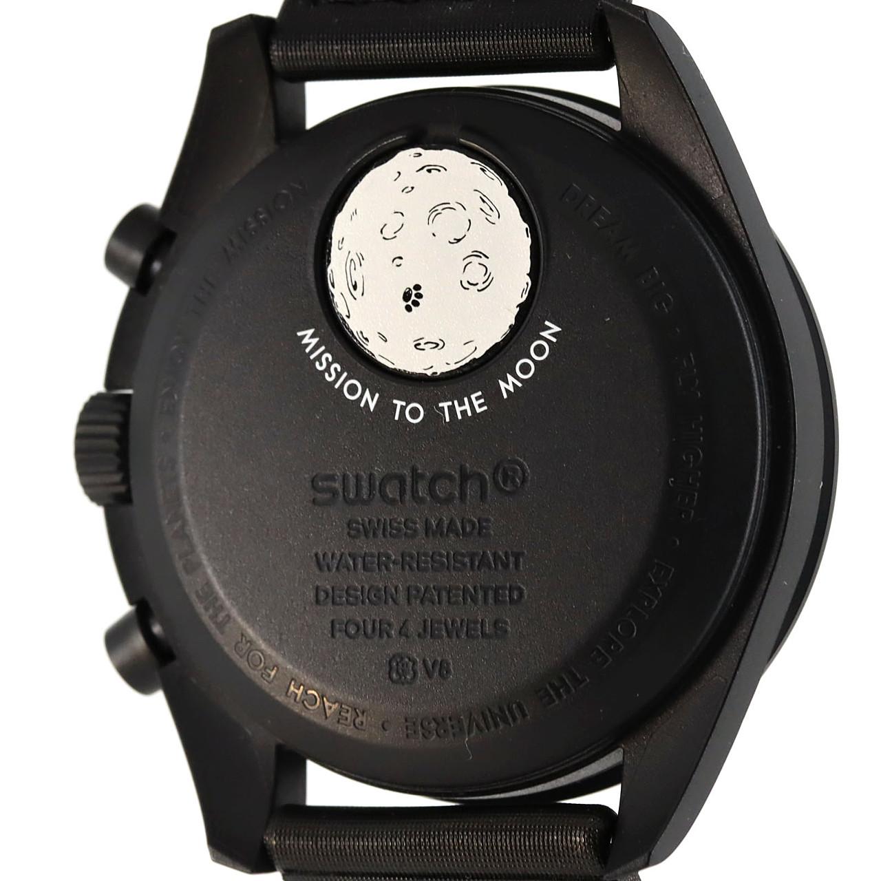 スウォッチ スウォッチxオメガ ミッショントゥザムーンフェイズ スヌーピー SO33B700 バイオセラミック クォーツ