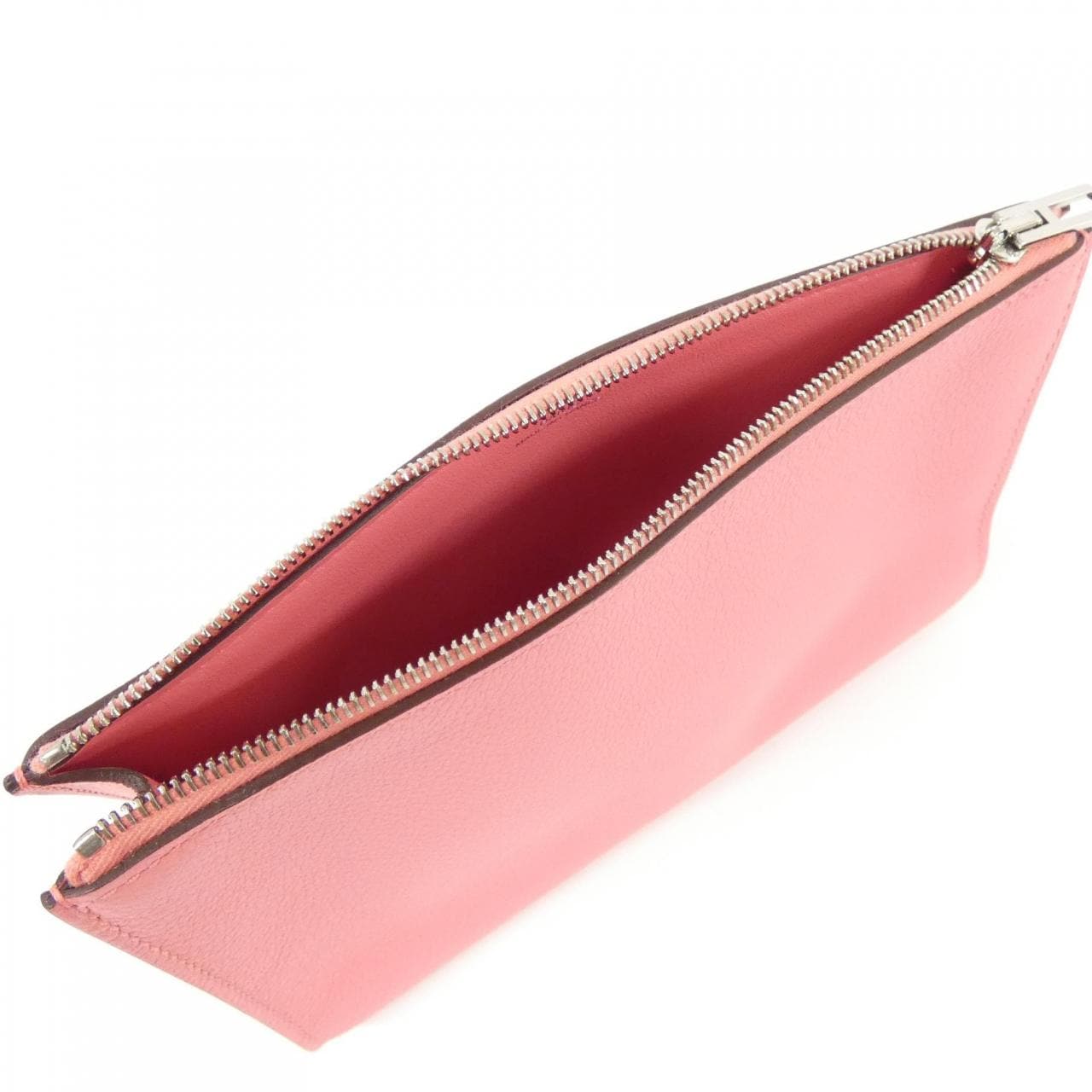 HERMES Zip Ango PM 078694CK Pouch