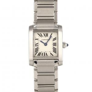 Cartier Tank Francaise SM W51008Q3 SS Quartz