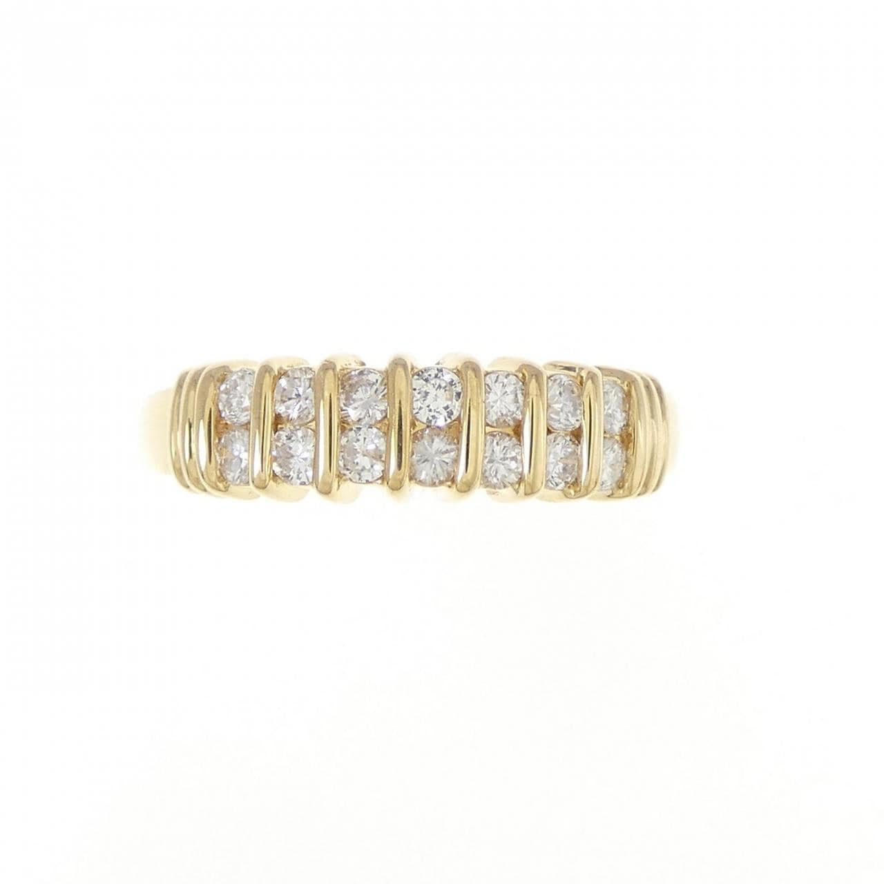 K18YG ダイヤモンド リング 0.30CT