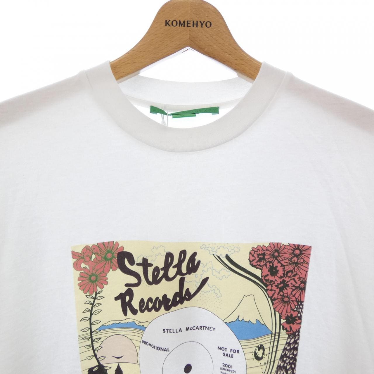 ステラマッカートニー STELLA MCCARTNEY レコードロンティ Tシャツ