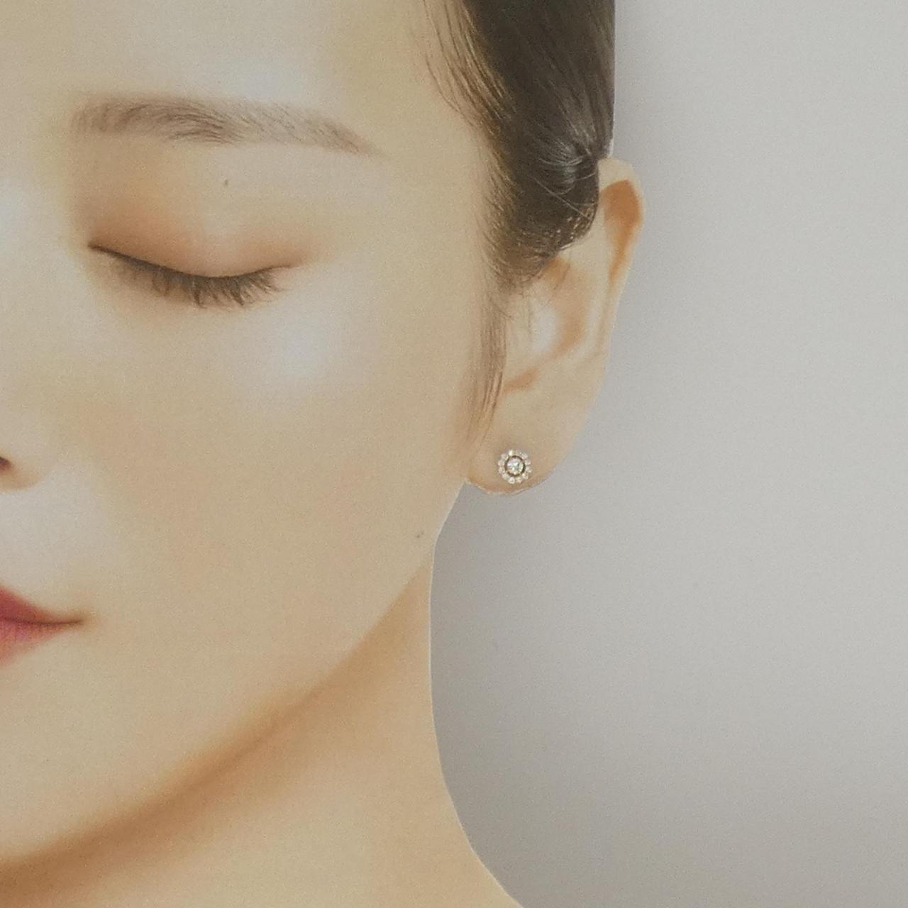 【リメイク】K18YG ダイヤモンド ピアス 0.40CT