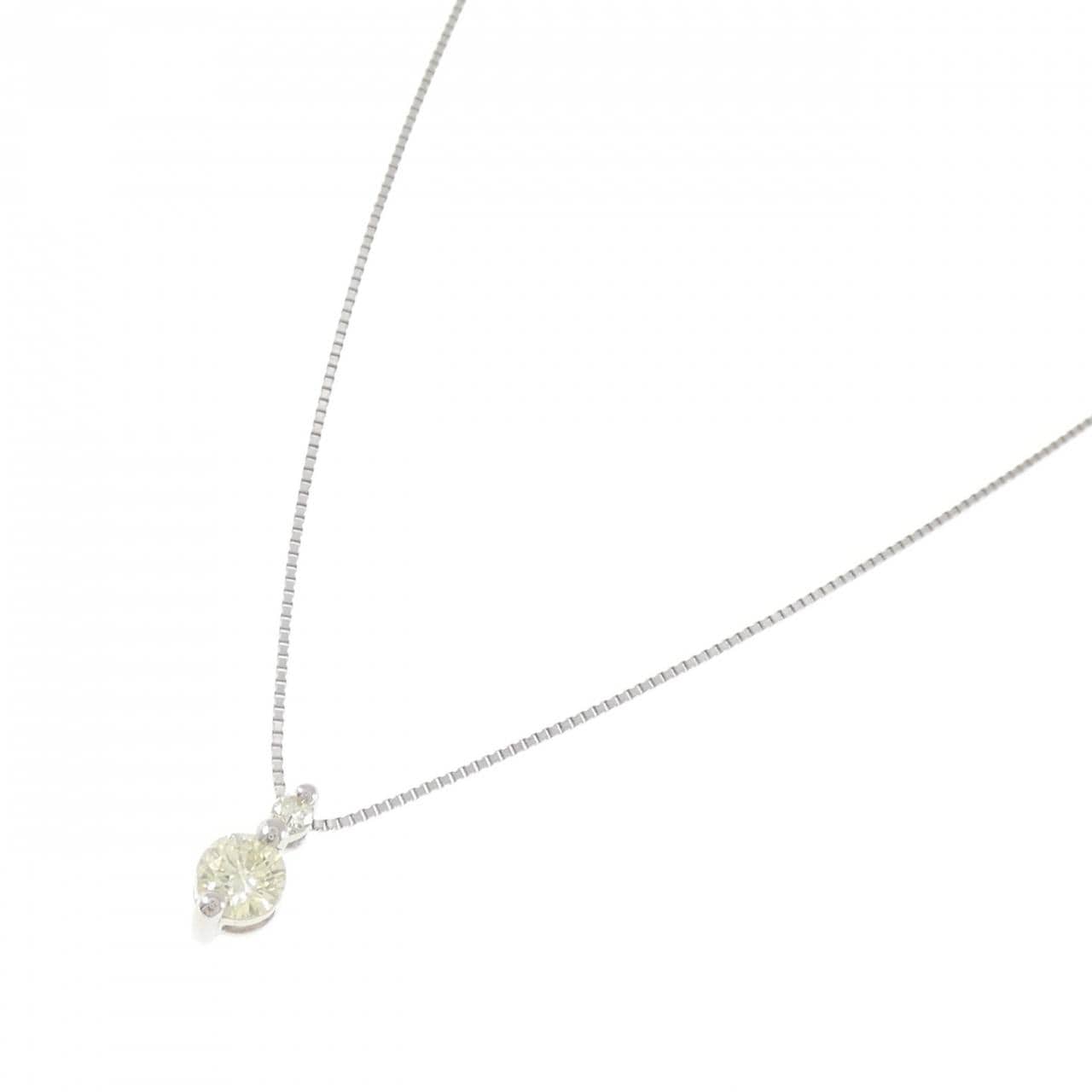 PT900/PT850 ダイヤモンド ネックレス 0.455CT