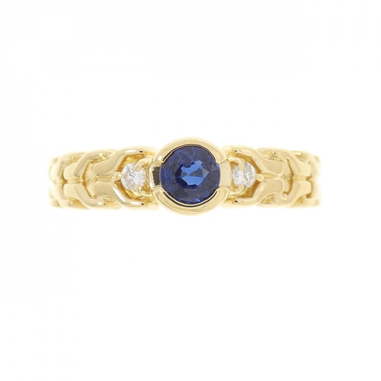 ミキモト サファイヤ リング 0.20CT