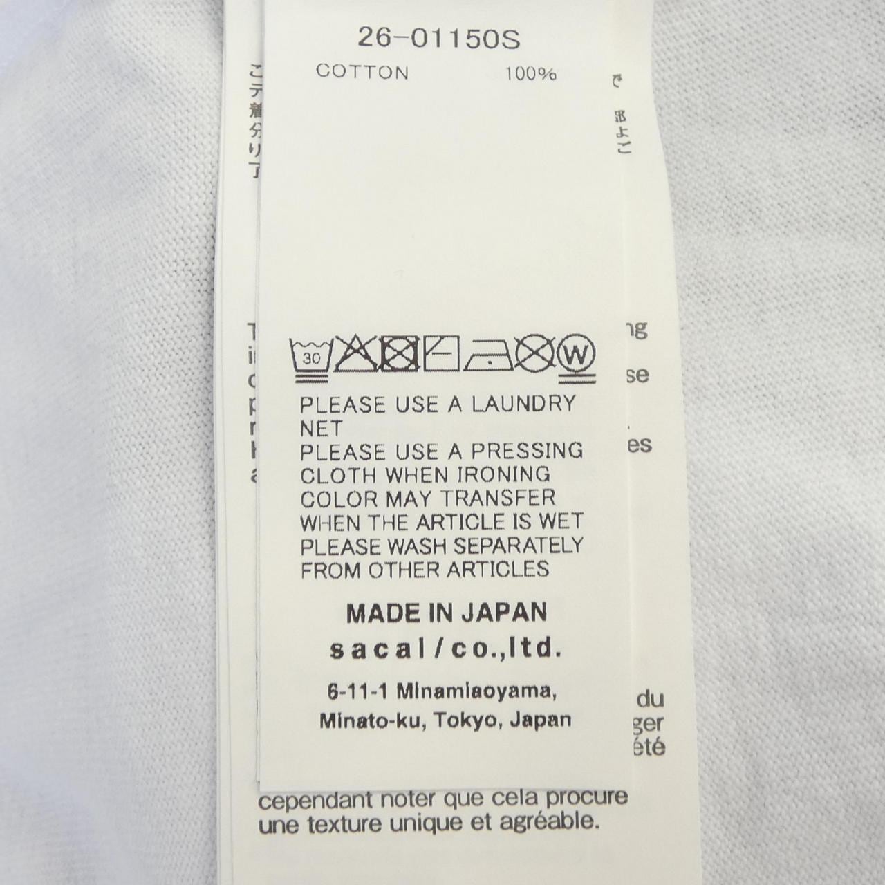 サカイ SACAI 26-01150S UNISEX Tシャツ