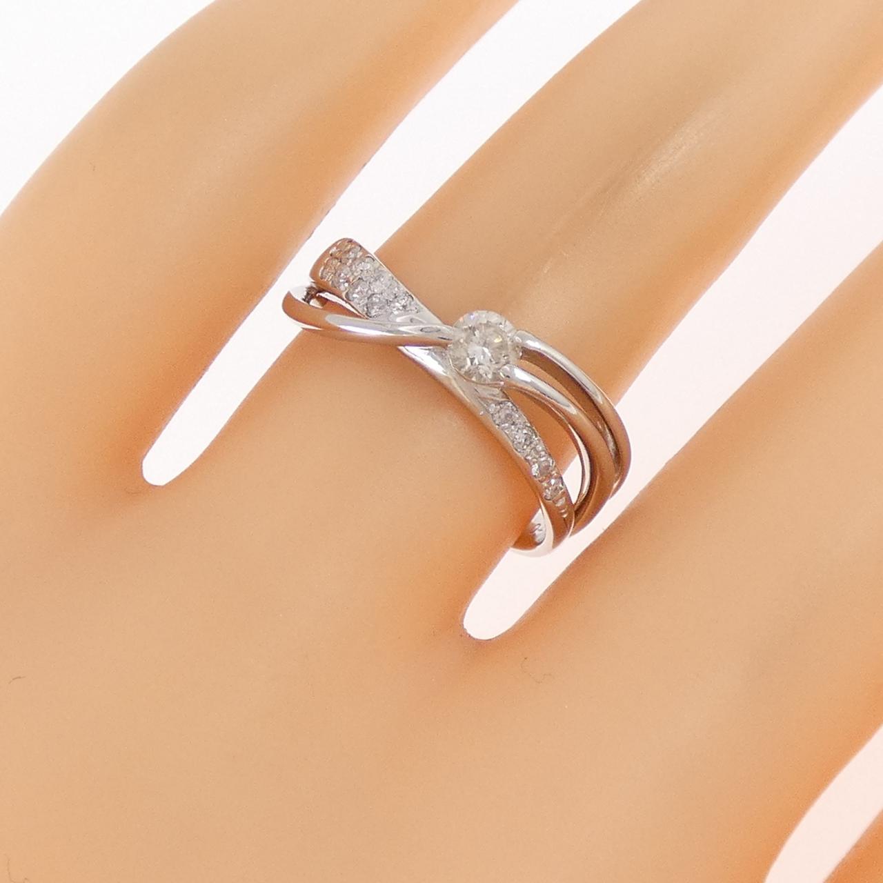 PT900 ダイヤモンド リング 0.25CT