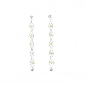 K18WG/K18YG ピアス