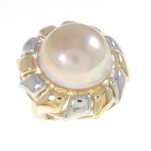 K18YG/PT900 マベパール リング