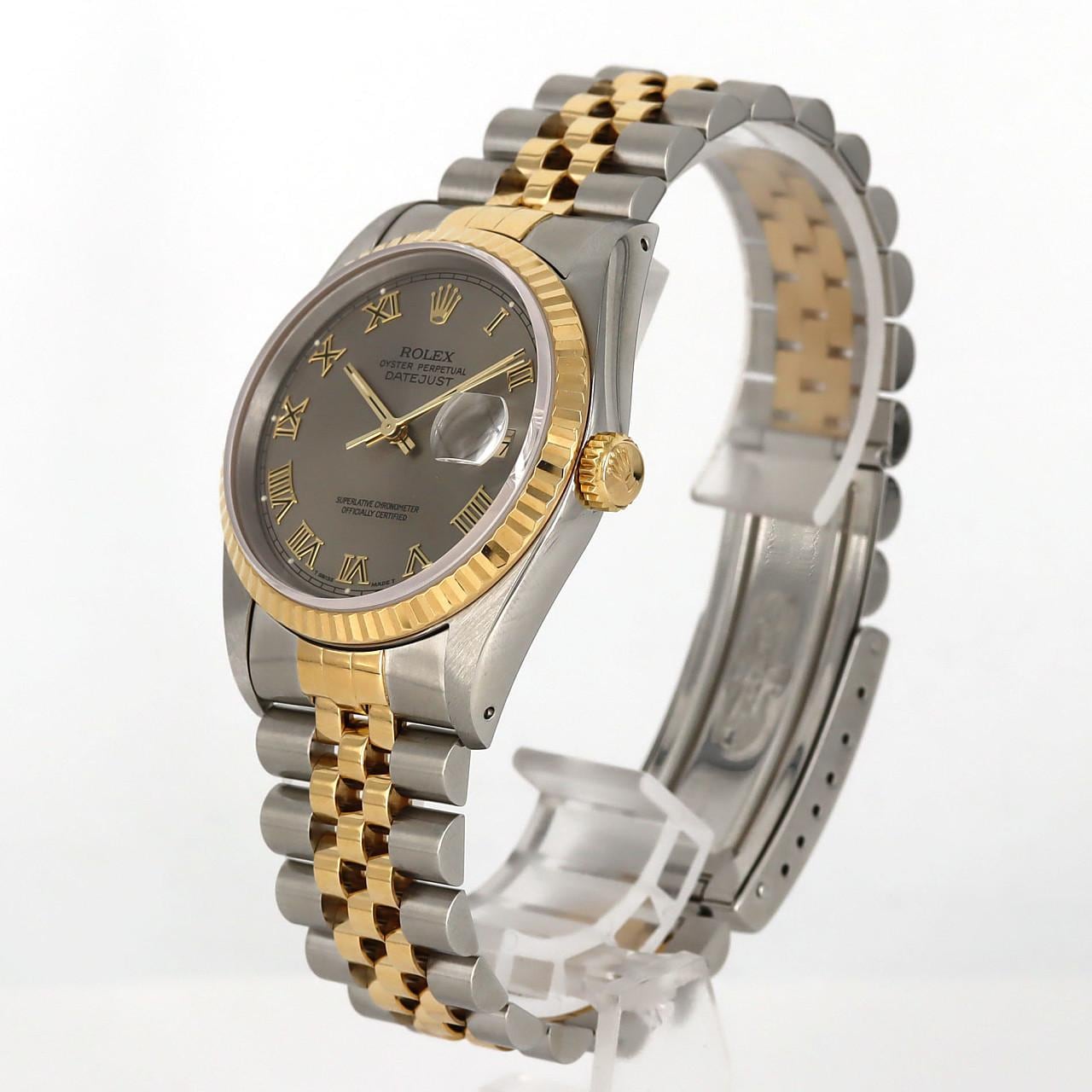 ROLEX Datejust 16233 SSxYG自動上弦X 編號
