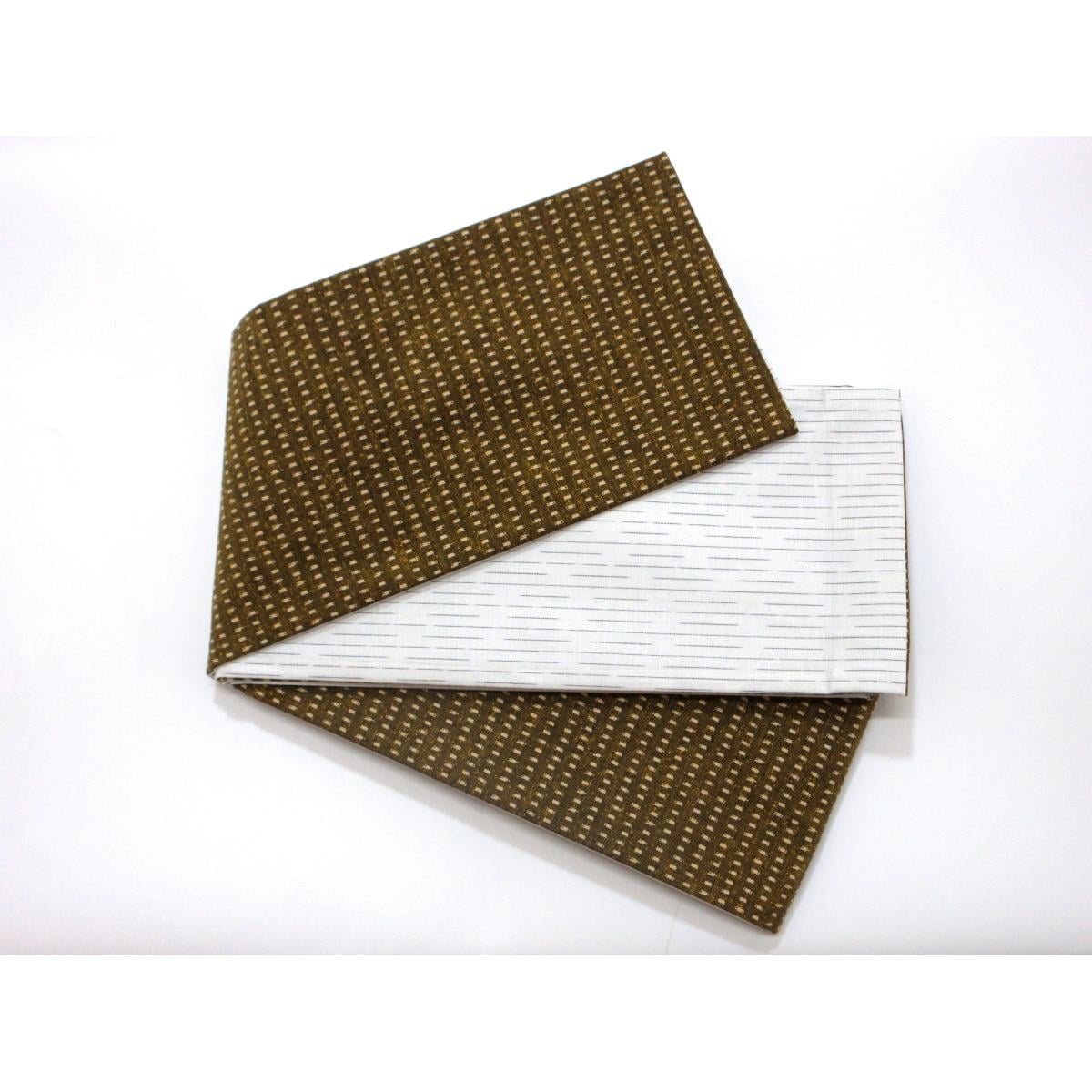 【新品】半幅帯　久留米織