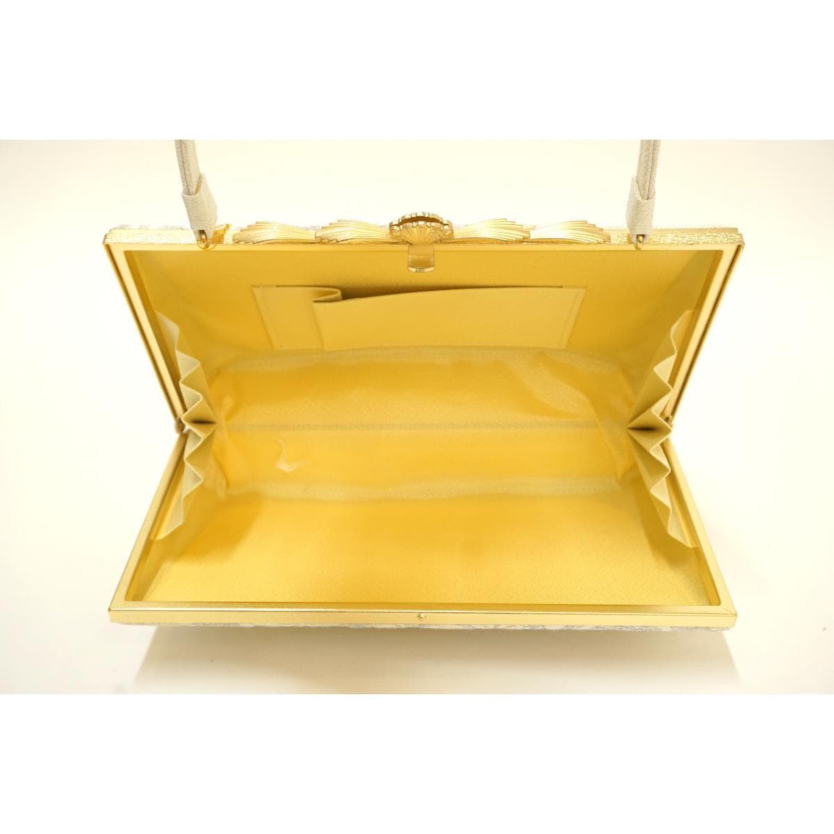 【新品】草履バッグセット　白梅　Ｌサイズ