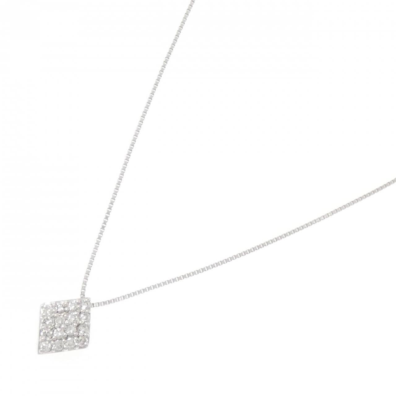 PT900/PT850 ダイヤモンド ネックレス 0.27CT