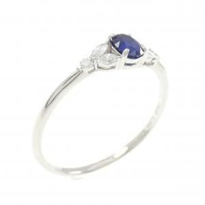 PT900 サファイヤ リング 0.259CT