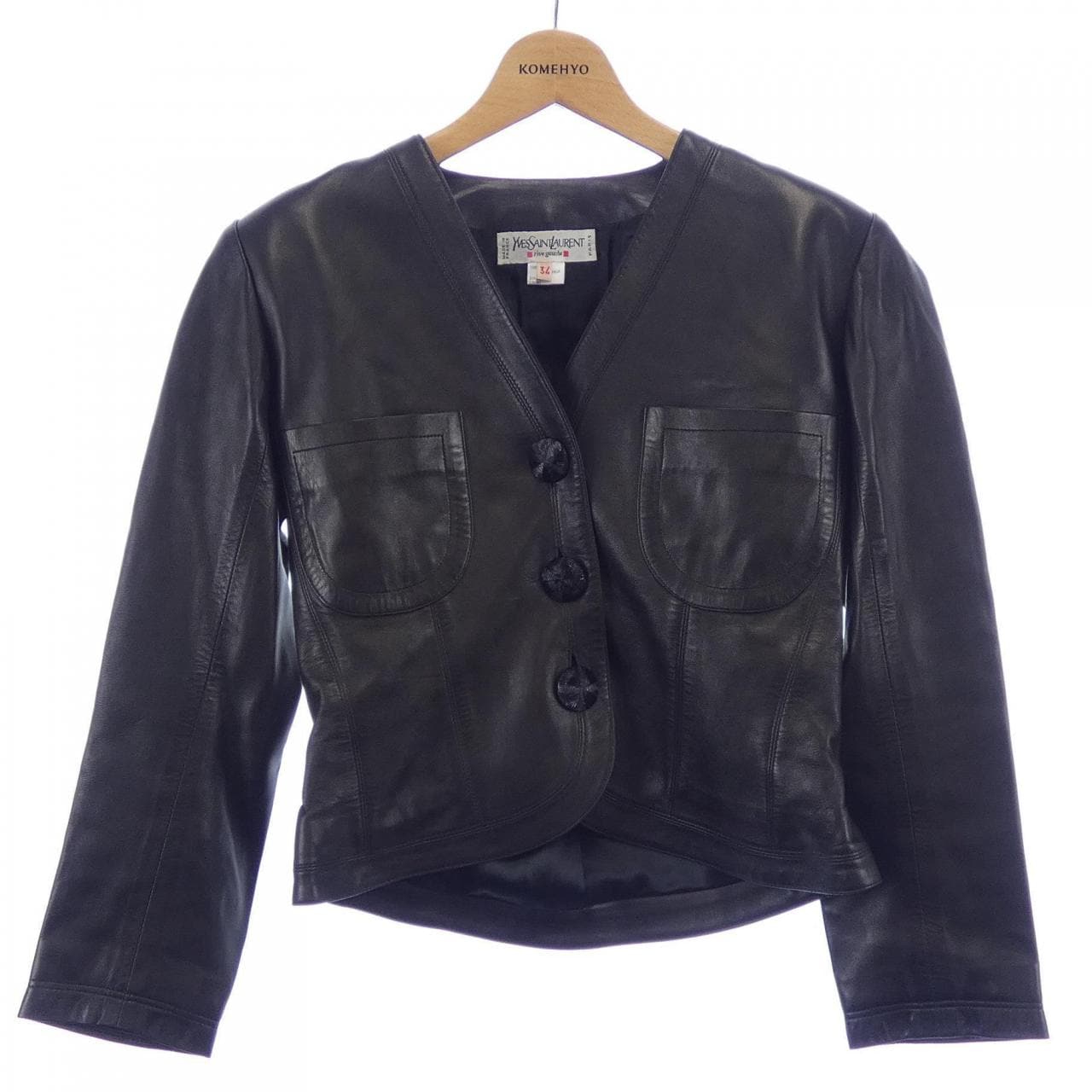 【ヴィンテージ】イヴサンローラン YVES SAINT LAURENT レザージャケット