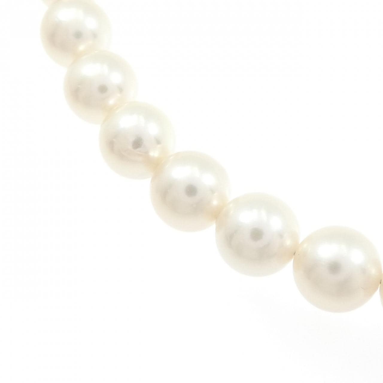 シルバークラスプ アコヤパール ネックレス 6.5-7mm