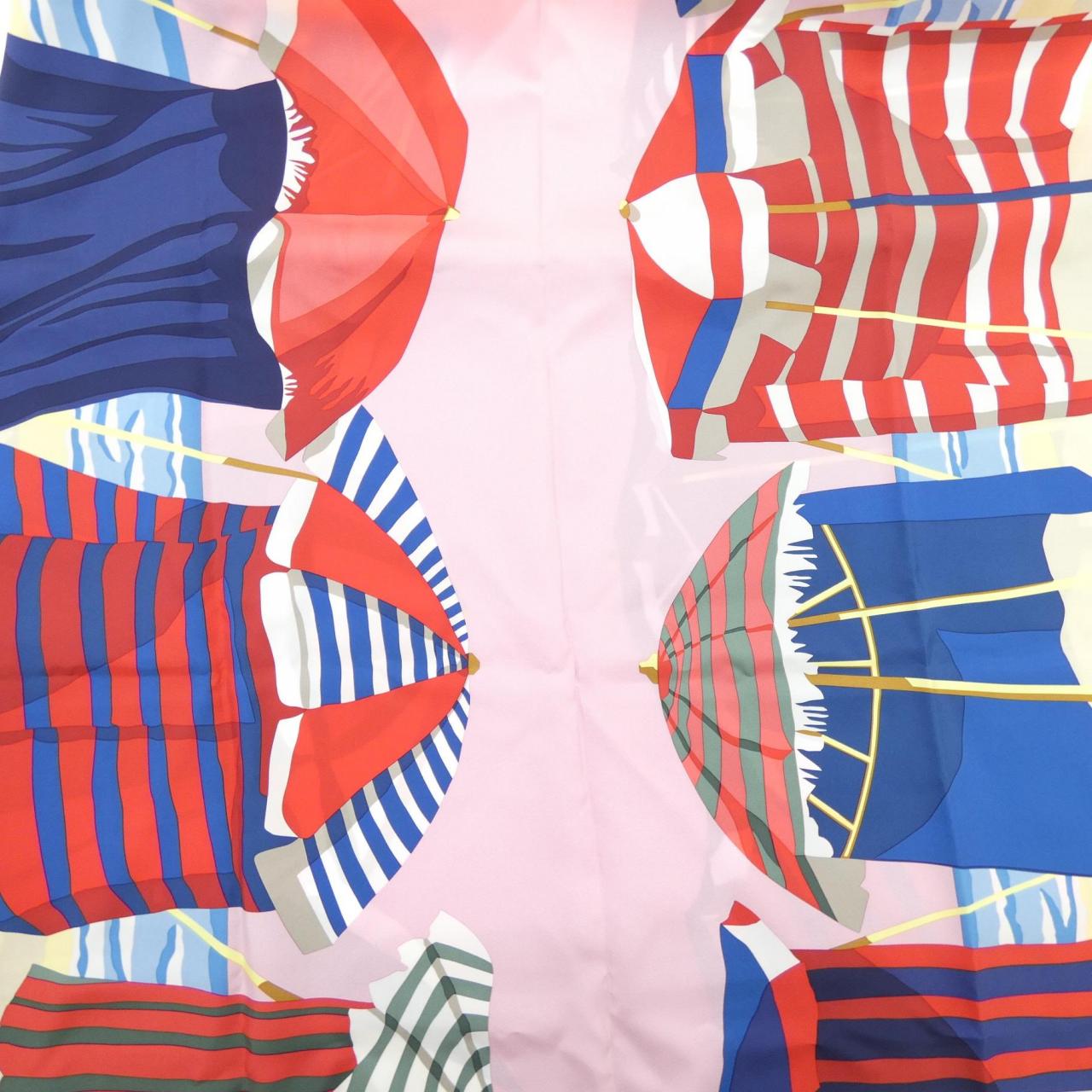 エルメス HERMES CHARMES DES PLAGES NO H942011S STOLE