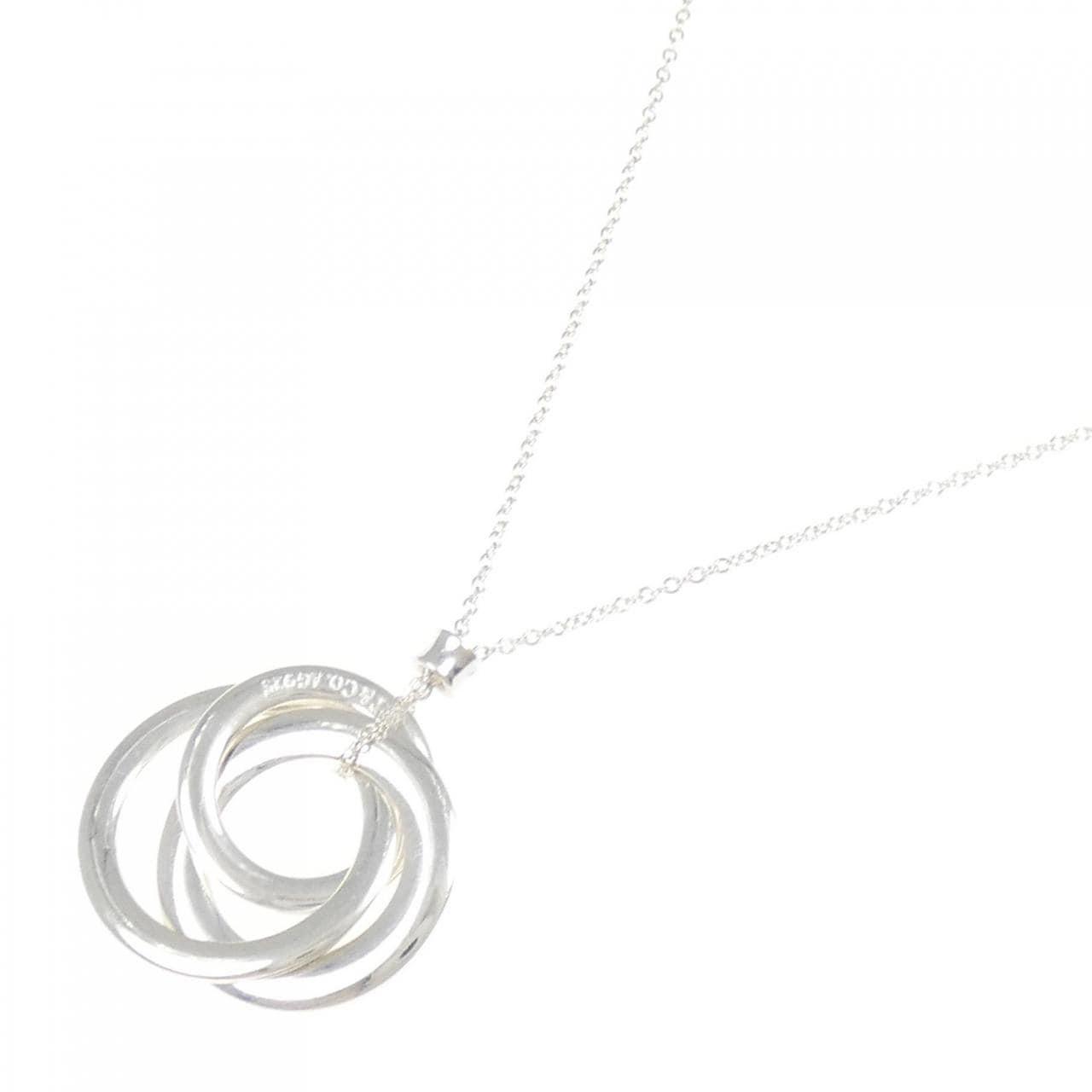 TIFFANY Co. 1837 Interlocking Circle Small Necklace