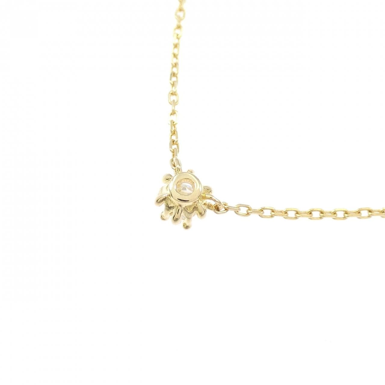 アガット ダイヤモンド ネックレス 0.02CT