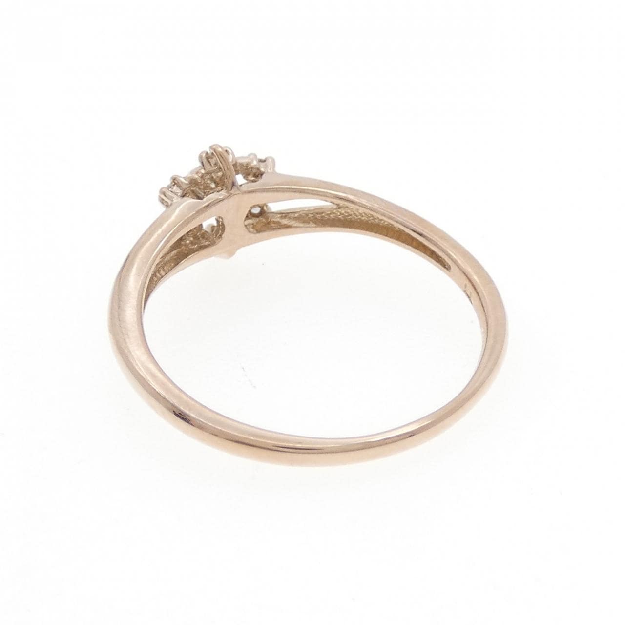 K18PG ダイヤモンド リング