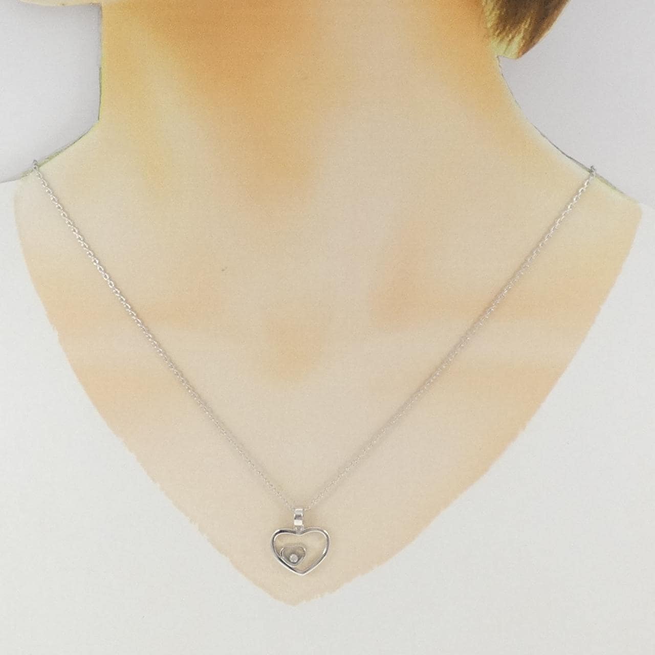 ショパール ハート ダイヤモンド ネックレス