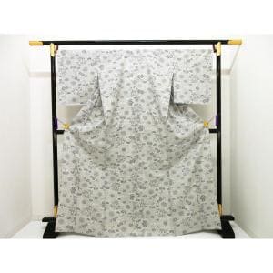 単衣　証紙付【本場結城紬】