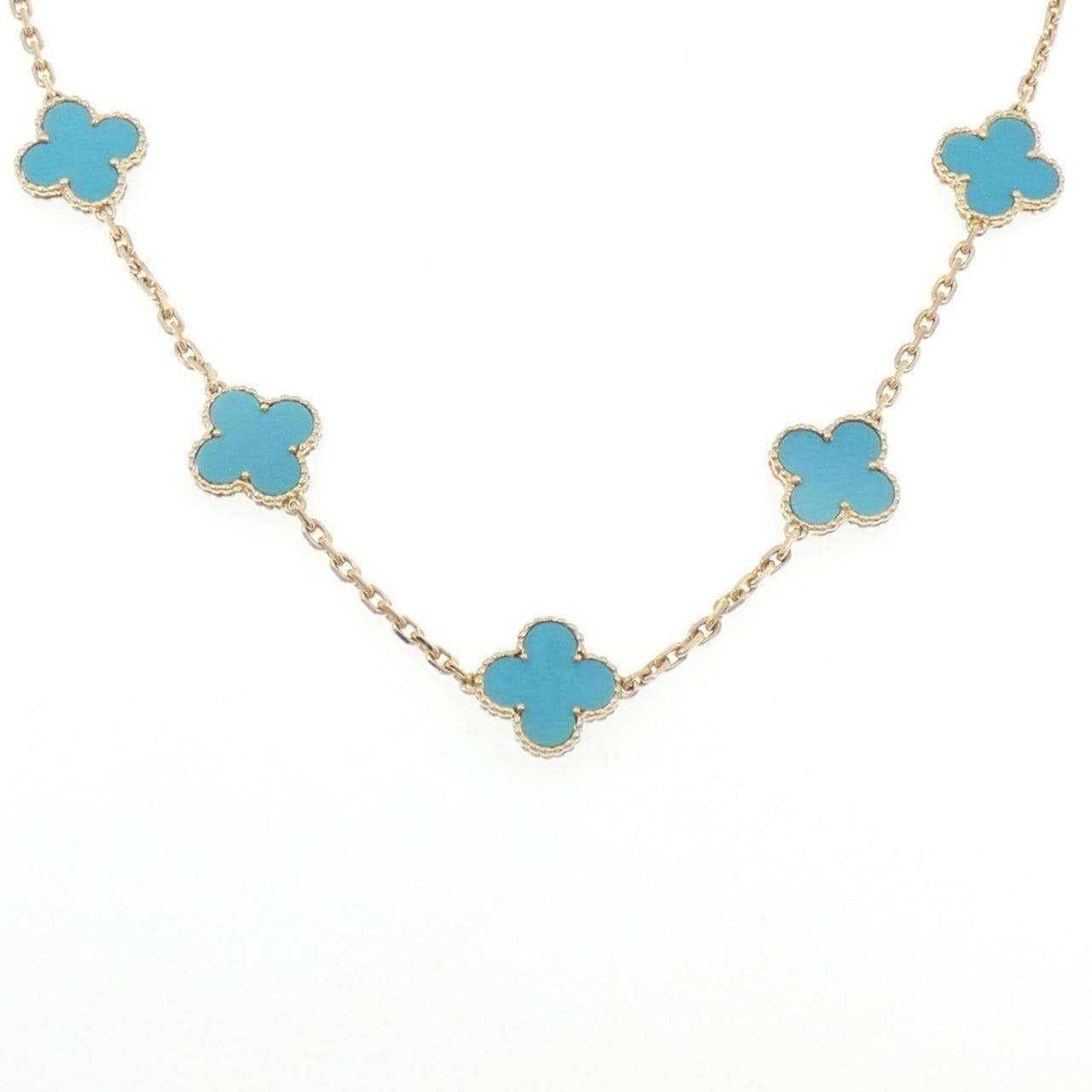 ヴァンクリーフ&アーペル ヴィンテージアルハンブラ 10モチーフ ネックレス