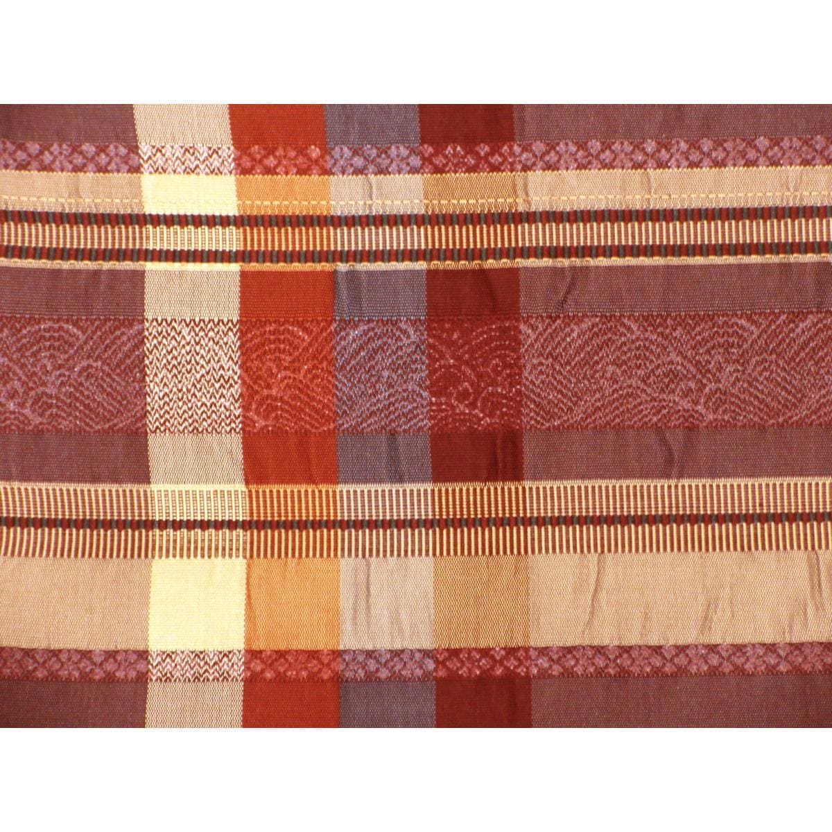 名古屋帯　しじら織　全通柄