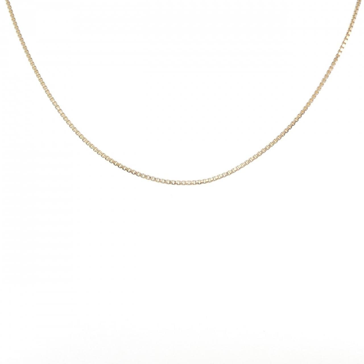 K18YG Venetian chain necklace