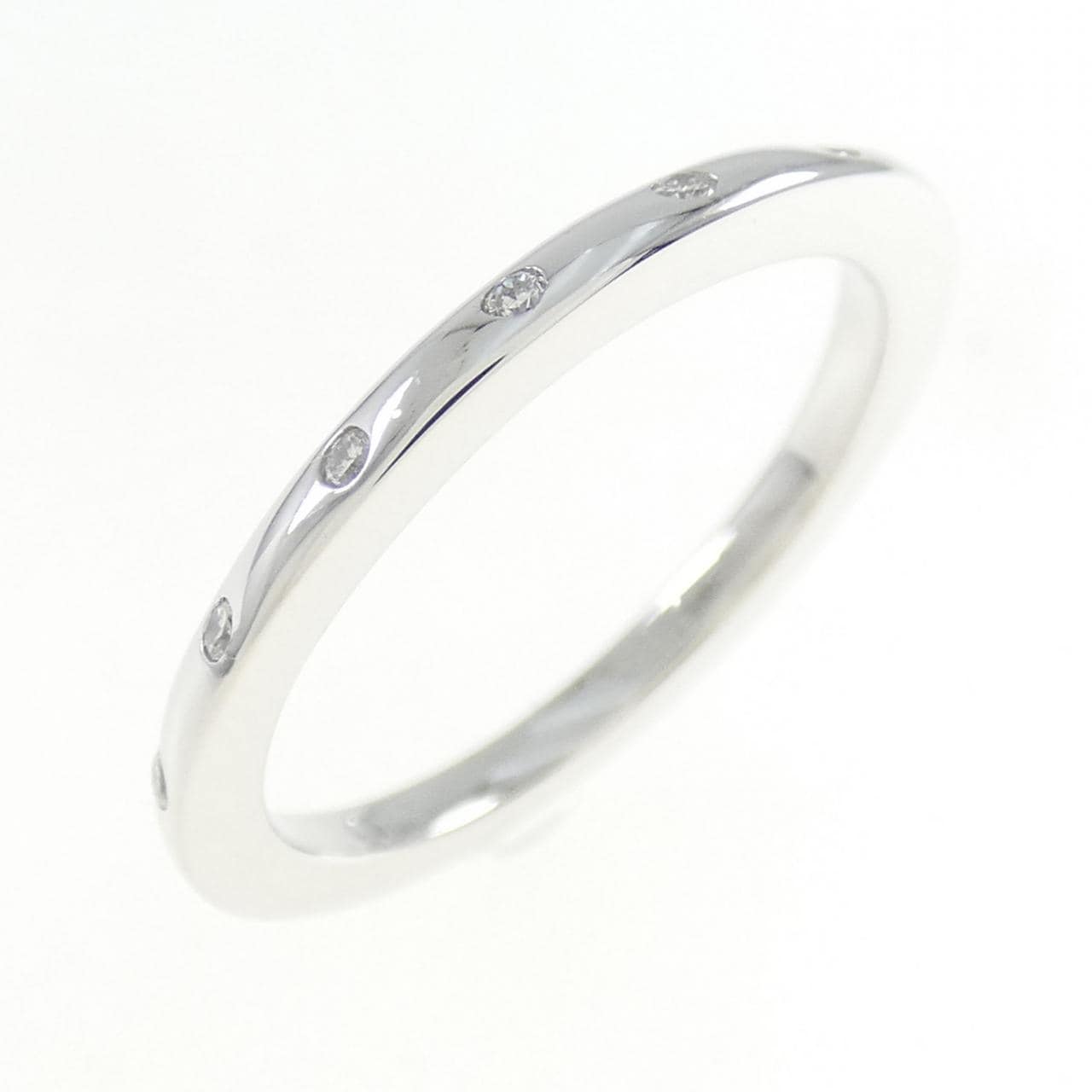 K18WG ダイヤモンド リング 0.11CT