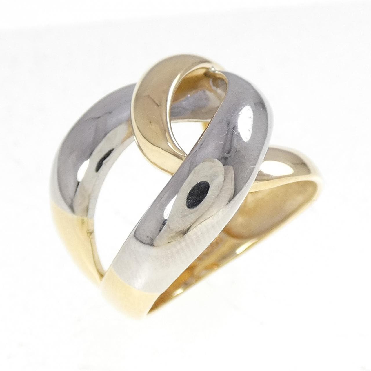 K18YG/PT900 リング