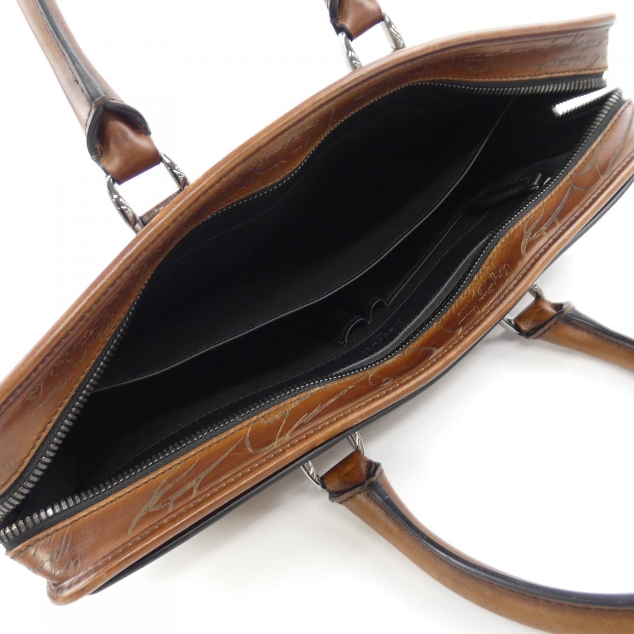 ベルルッティ Berluti アンジュールミニスクリットレザーブリーフ BAG