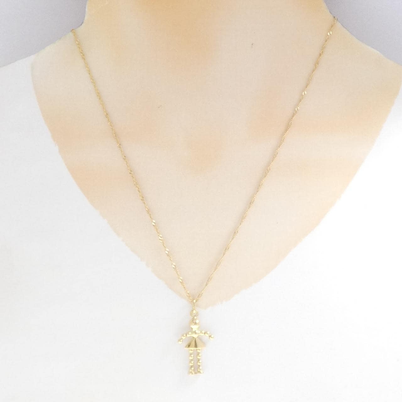 ウノアエレ 750YG/K18YG ネックレス