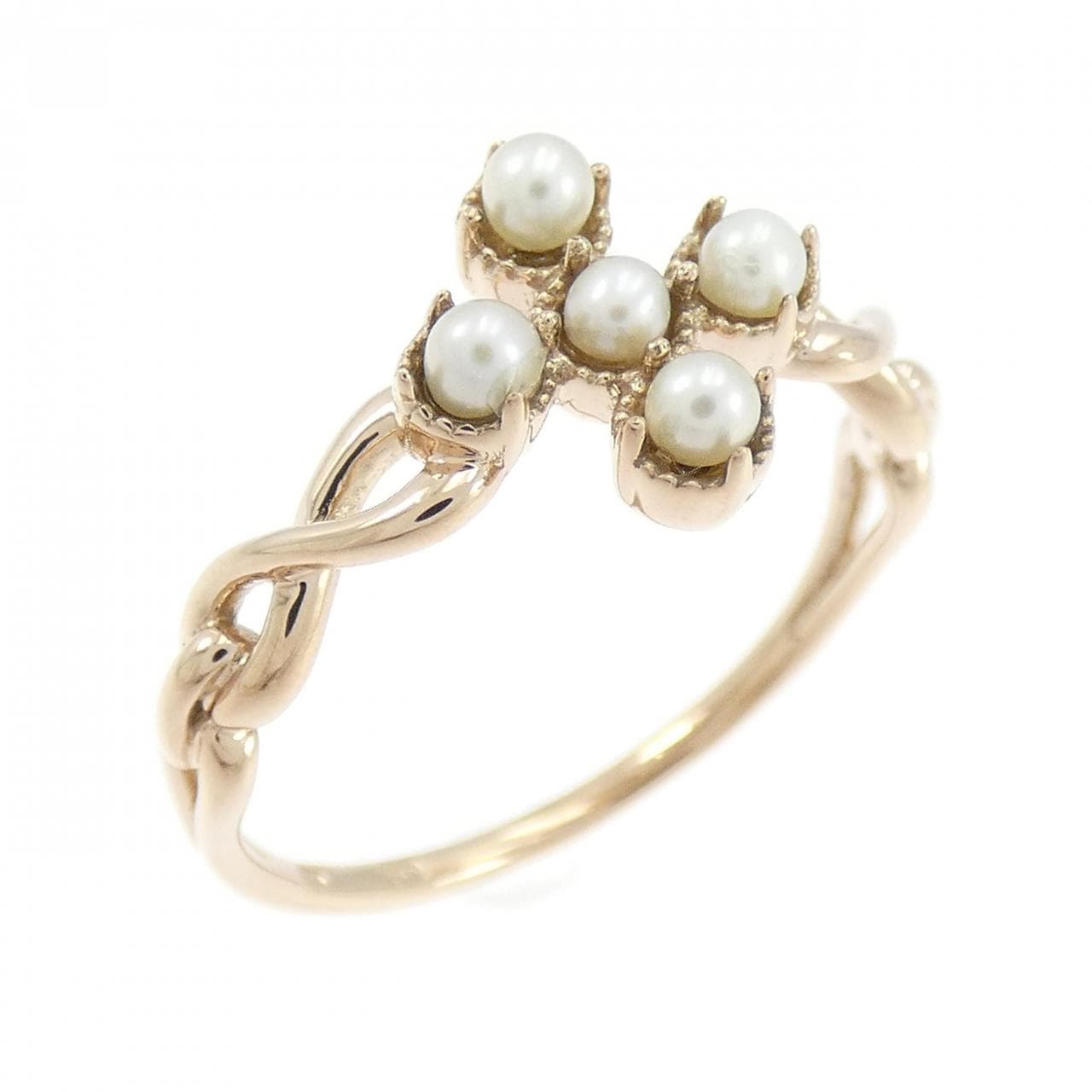 サマンサティアラ 淡水パール リング