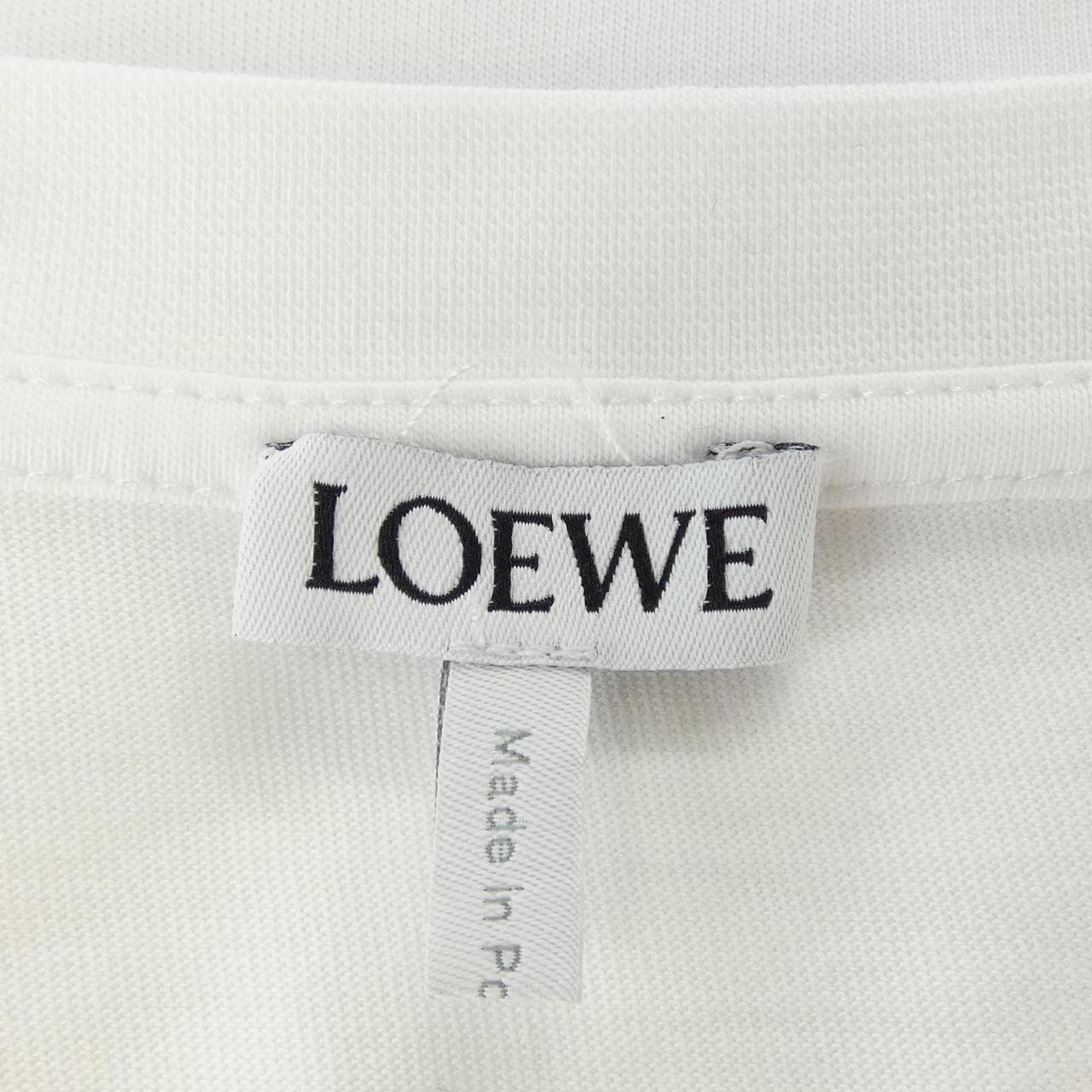 ロエベ LOEWE レギュラーフィットTシャツ　アナグラム ANAGRAM H526Y22X75 Tシャツ