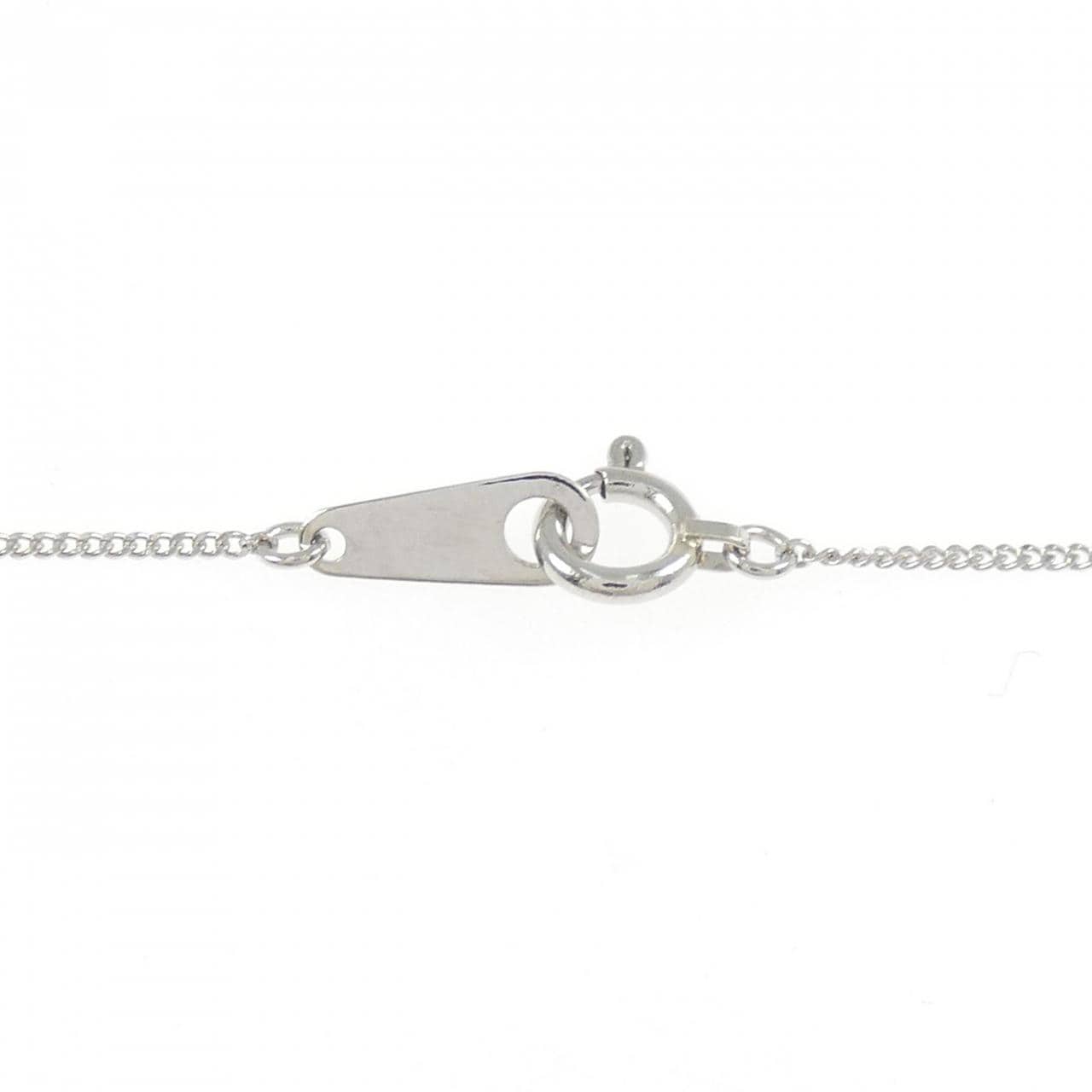 PT900/PT850 ルビー ネックレス 0.30CT